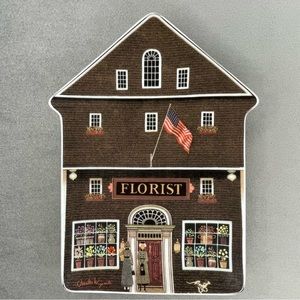 Florist Shop Wall Art Decor in Brown